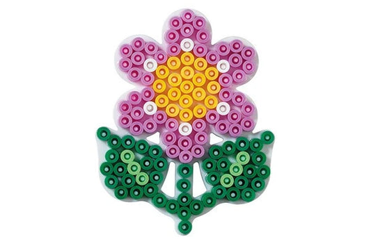 HAMA Stiftplade blomst lille 8x6,5cm.
