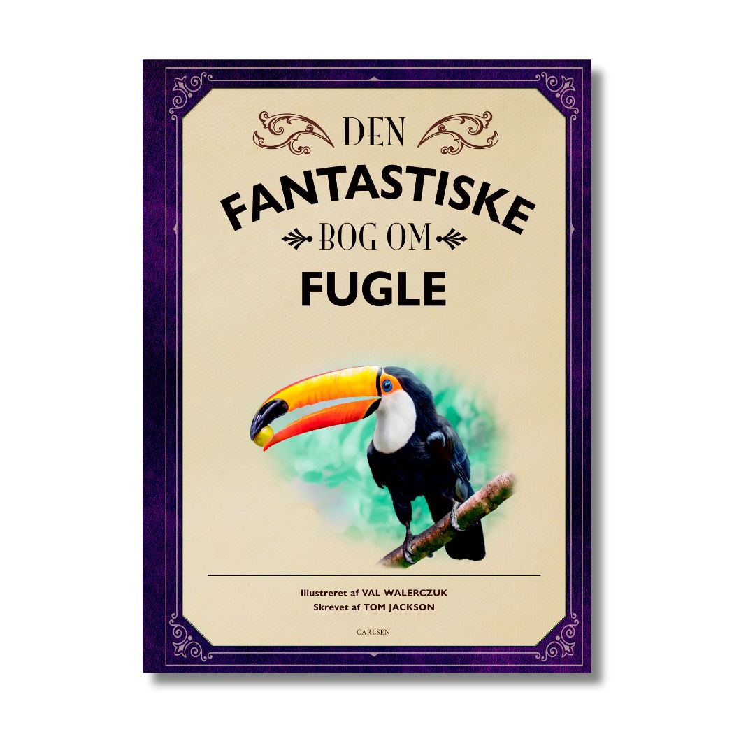 Bog Den fantastiske bog om fugle