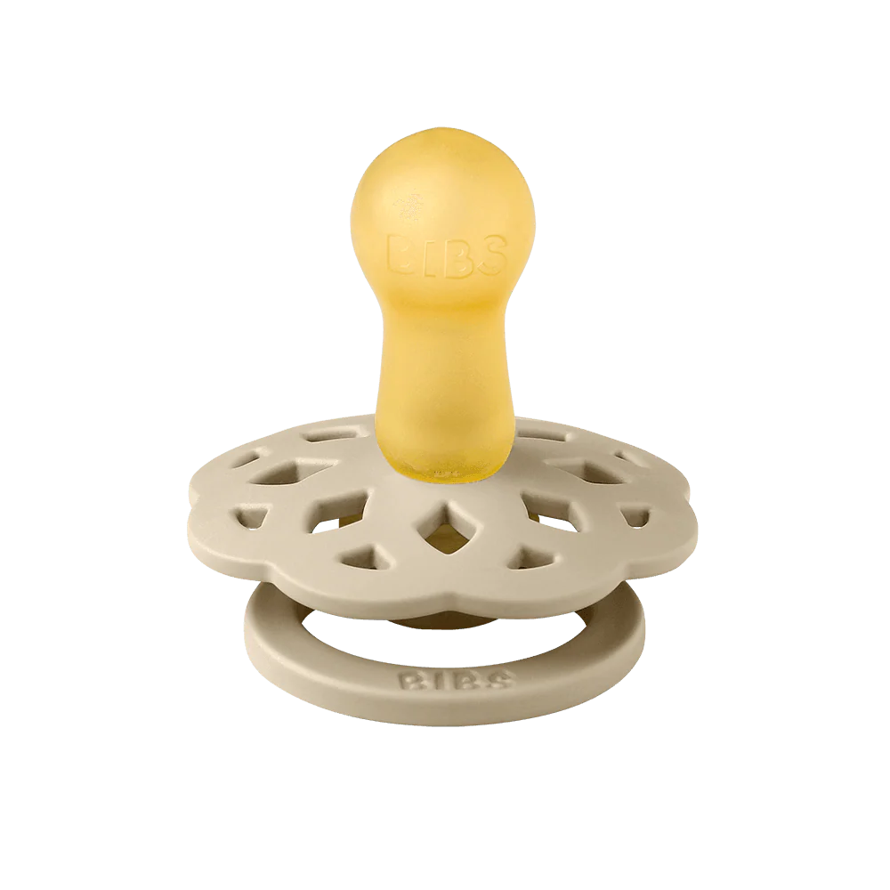 BIBS 2pk sutter boheme latex str. 2, Vanilla/Candy Apple