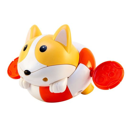 Magni Træk-op corgi med redningskrans, snortræk