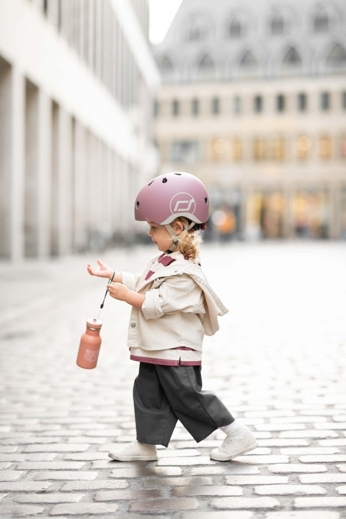 Scoot&Ride Cykelhjelm str. XXS-S, Wildberry