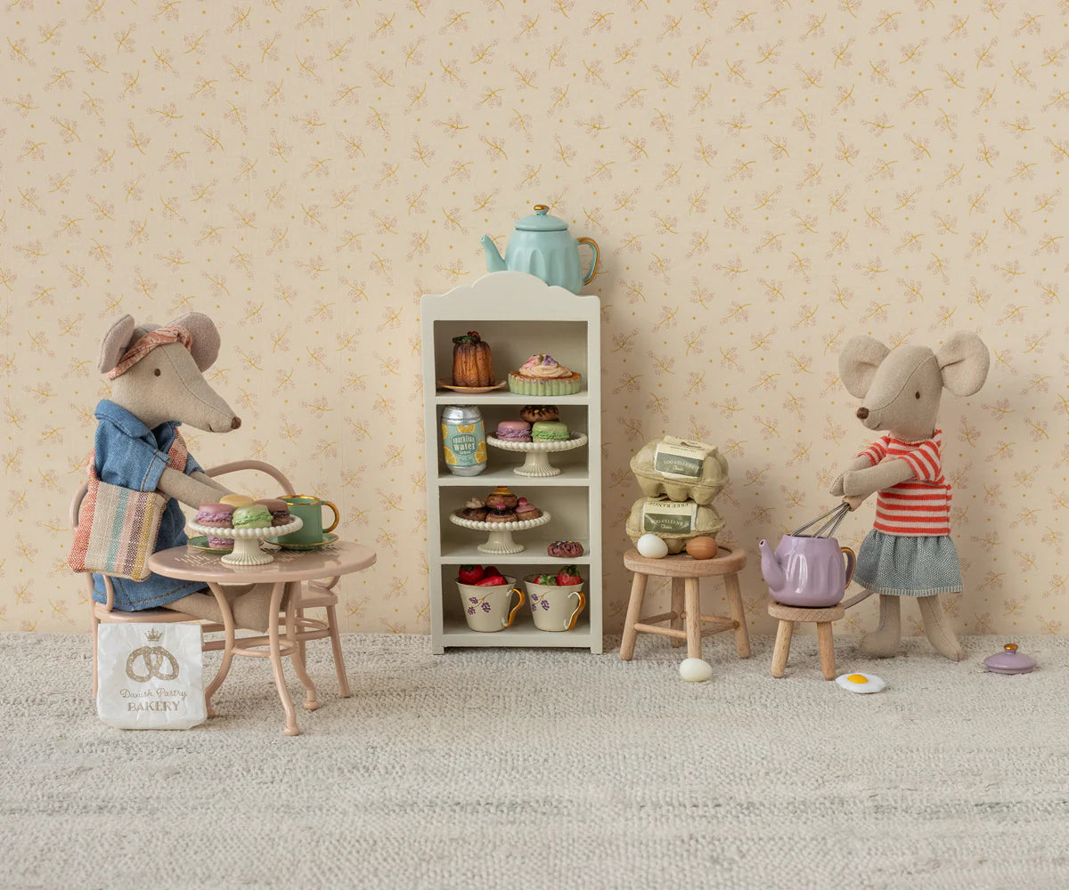 Maileg Denim kjole og taske, Mor mus