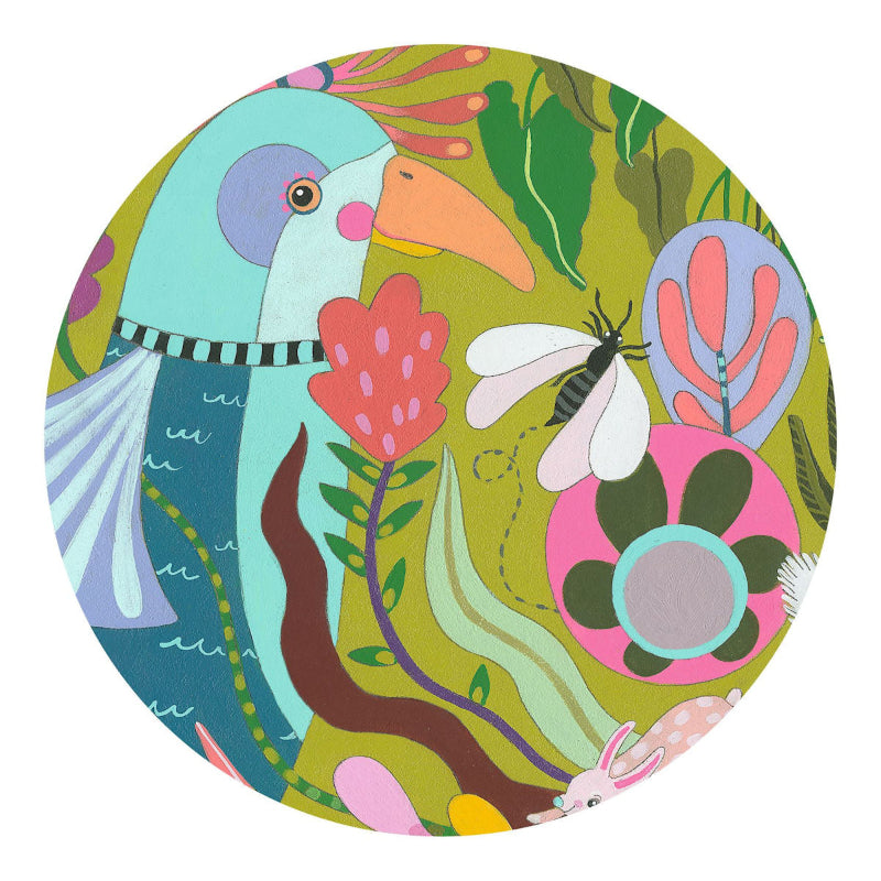 Dovendyr puslespil med 500 brikker.