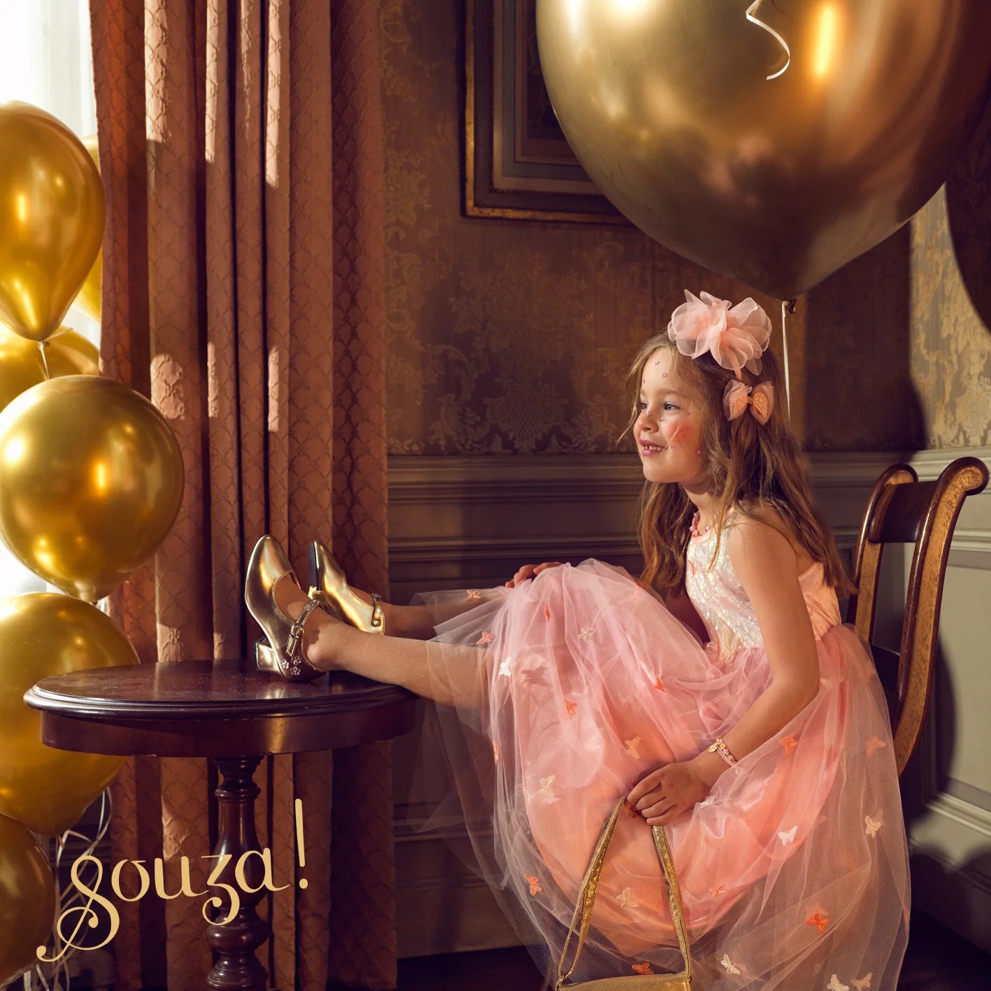 Souza Elise udklædningskjole, str. 3-4 år