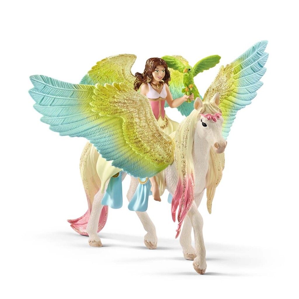 Schleich Fairy Surah with glitter Pegasus