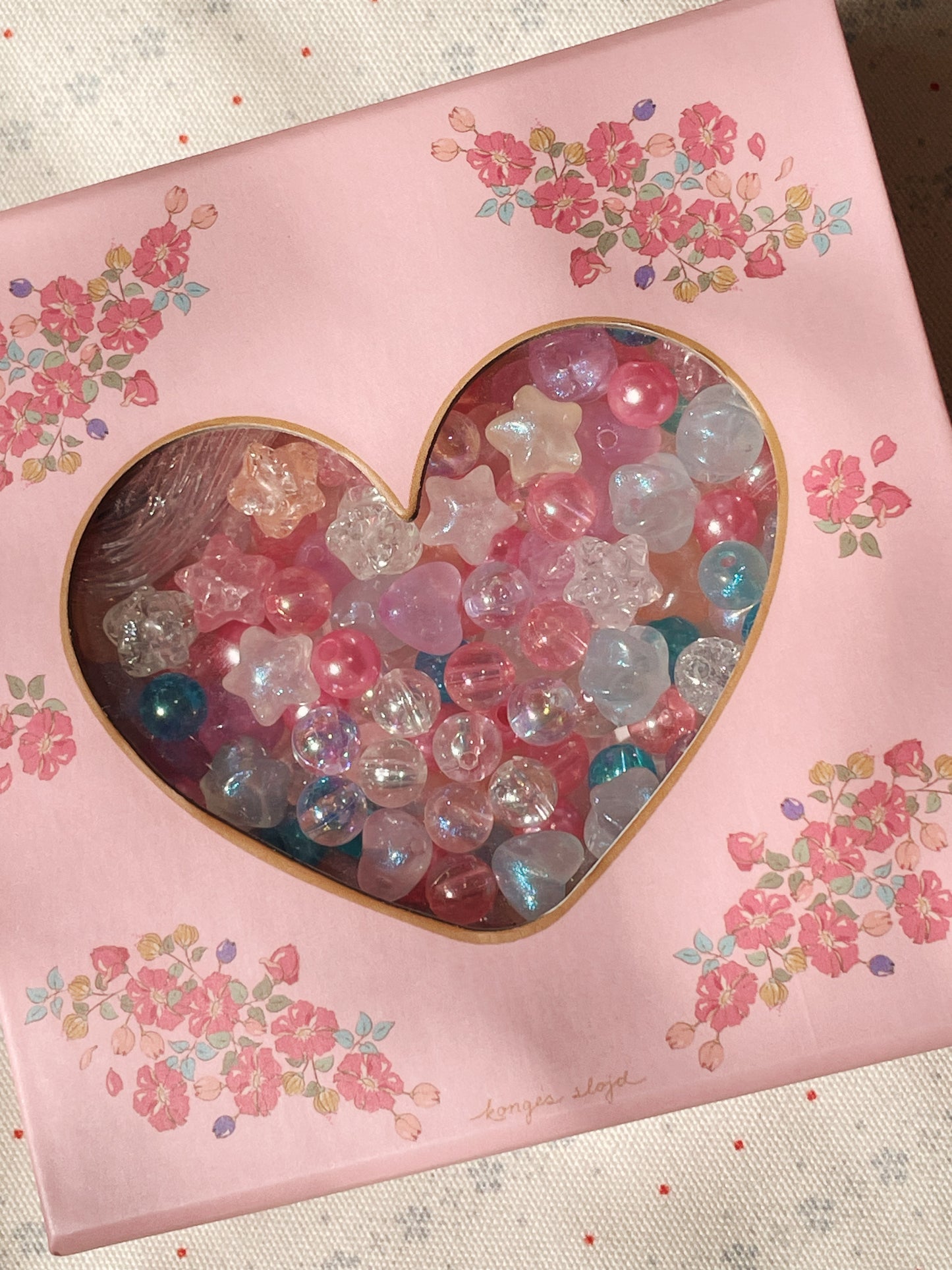 Konges Sløjd Æske med perler