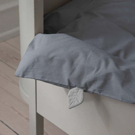 Sebra Sengetøj - junior, Forest lake blue