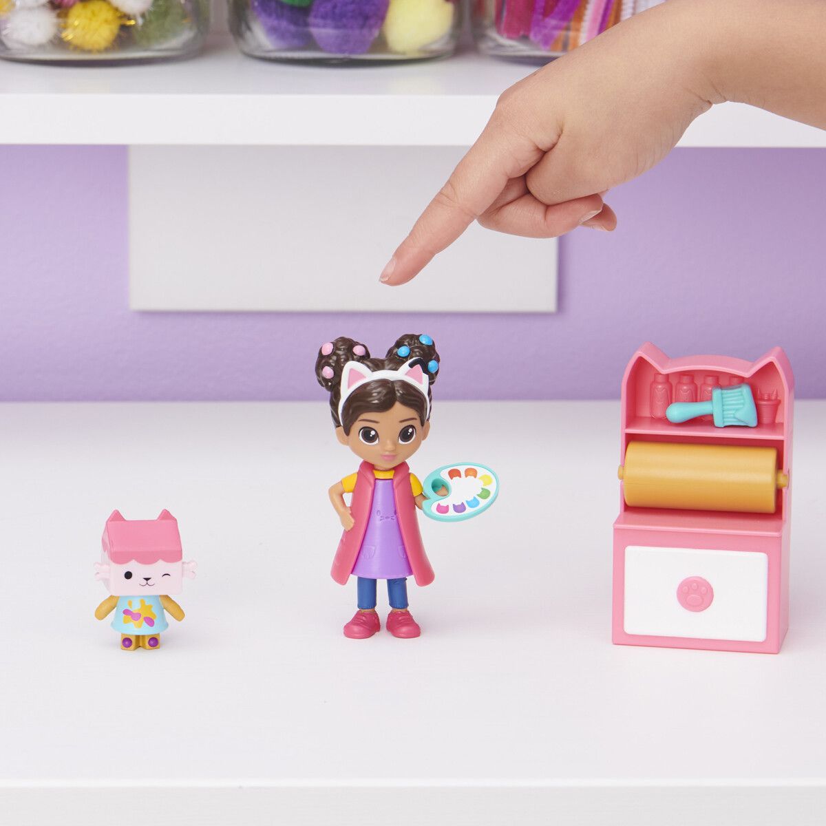 Gabby's Dollhouse Cat-tivity - Art studio