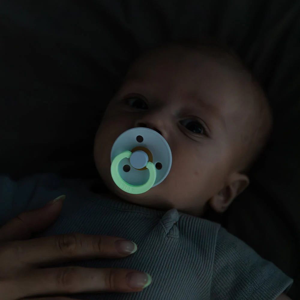 BIBS sut 1 stk. Colour glow latex str. 2, Sand night