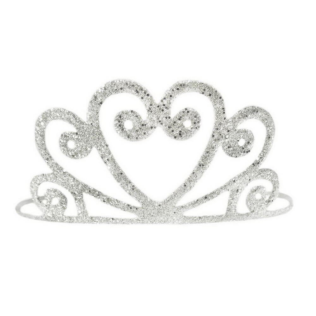 Great Pretenders Tiara sølv glitter