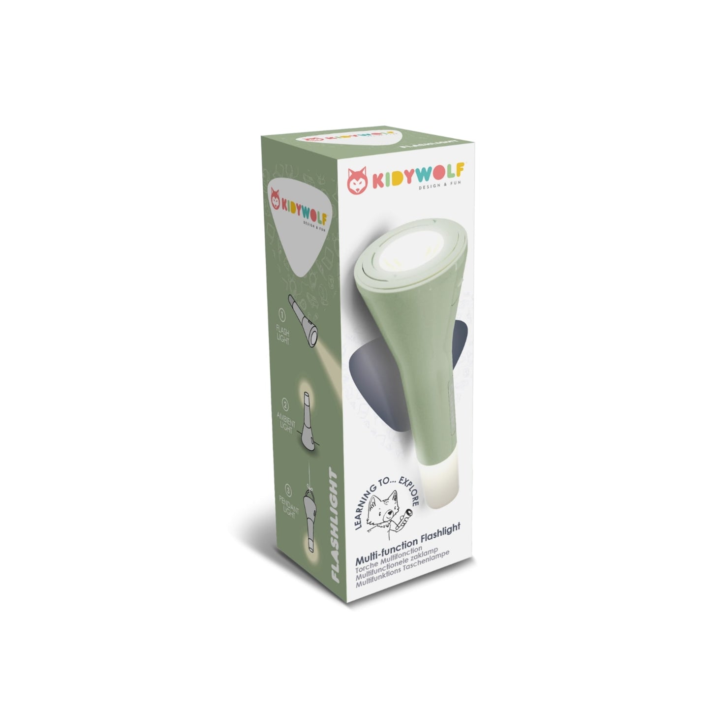 Kidywolf Kidyflashlight, Green
