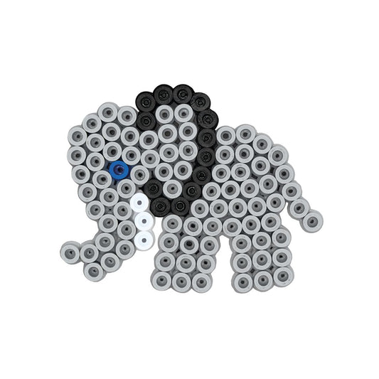 HAMA Maxi 600+ perler + 2 plader - vilde dyr