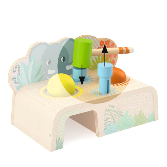 Djeco Multi Tap, Hammerleg