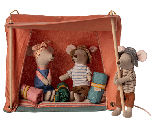 Maileg Happy camper telt, Mus