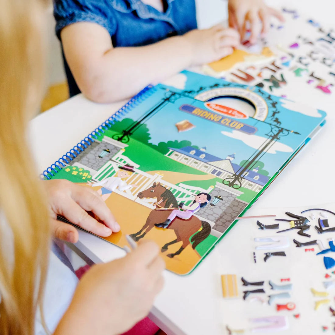 Melissa & Doug Pu klistermærker, heste