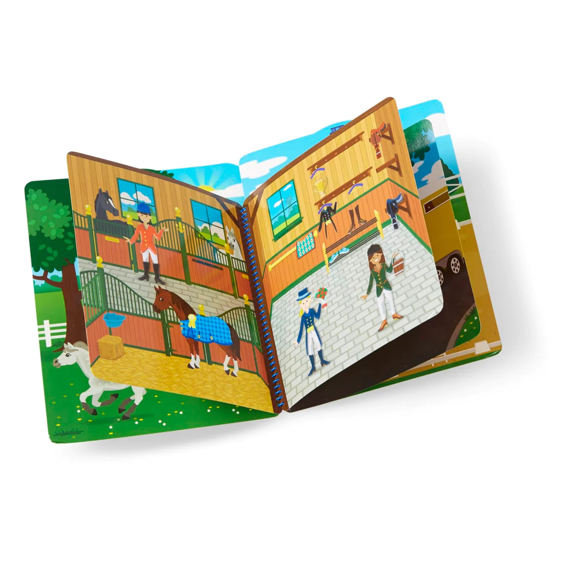 Melissa & Doug Pu klistermærker, heste