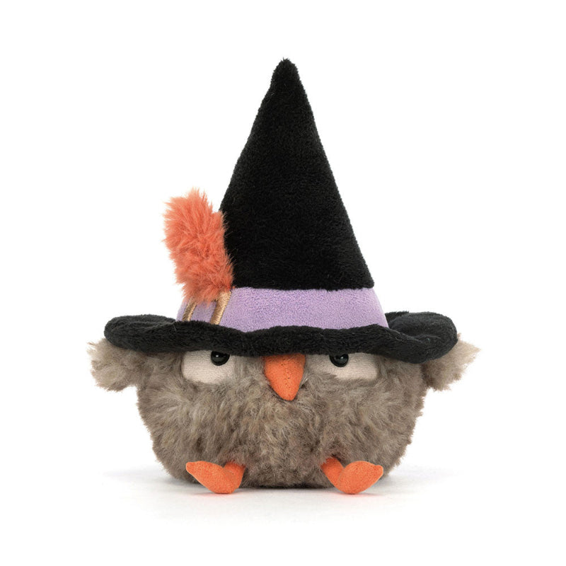 Jellycat troldmand ugle bamse.
