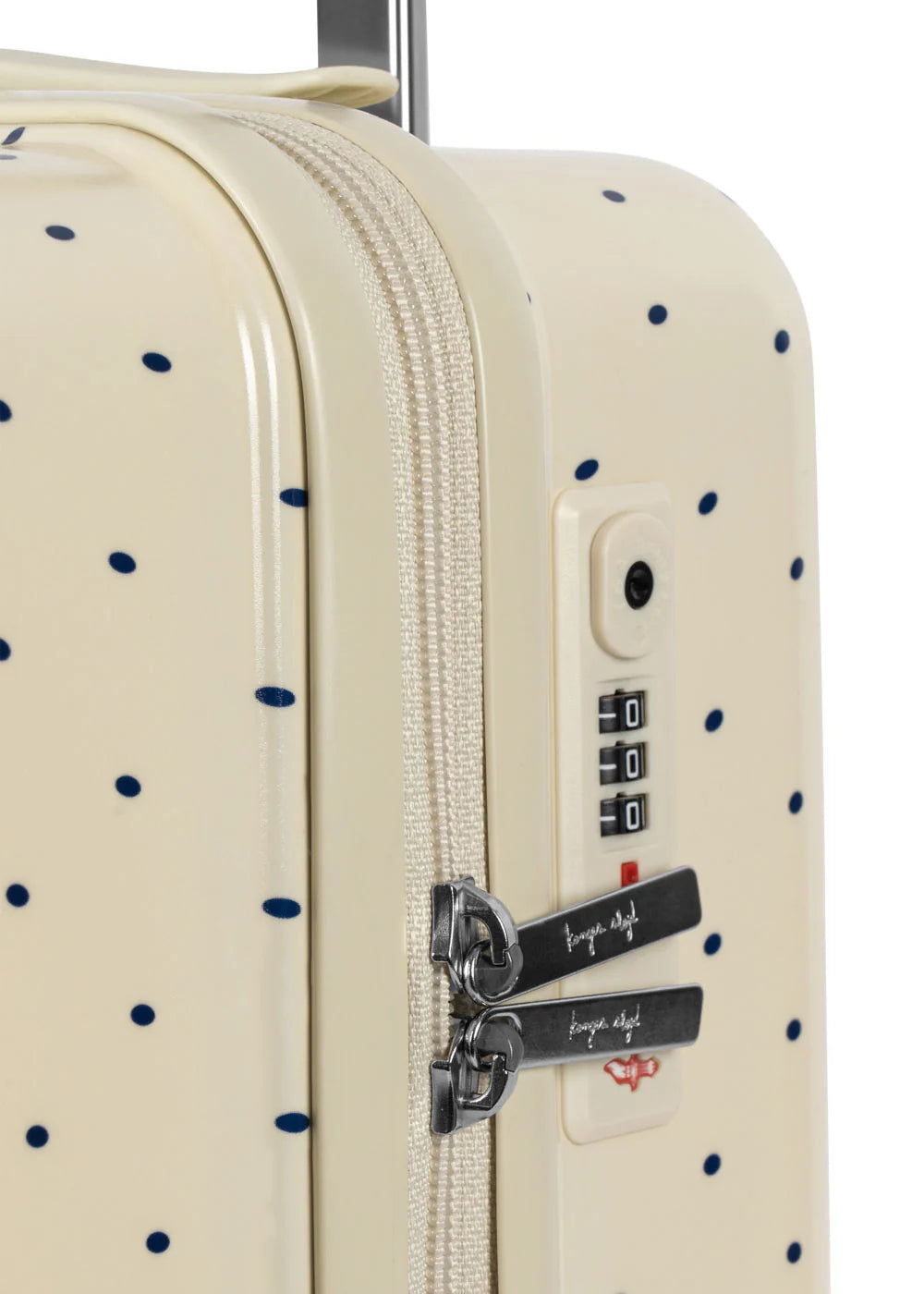 Konges Sløjd Rejsekuffert - Navy dot