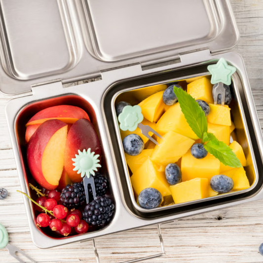 Madpinde i rustfrit stål.