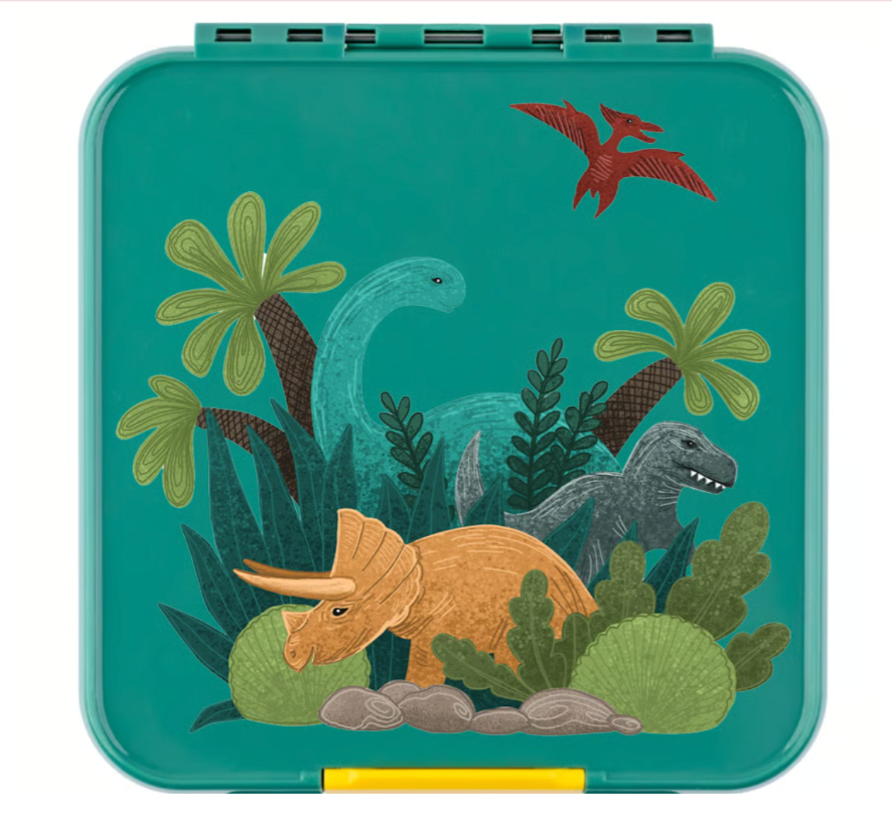 Lekkabox Klistermærke til Bento Three & Five, Dinoworld