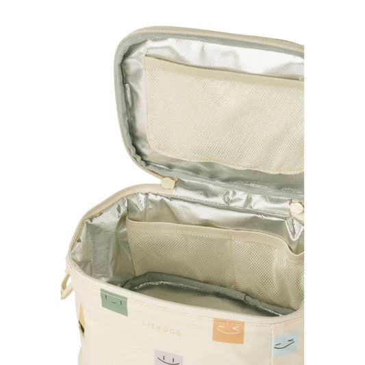 Termotaske med smileys.