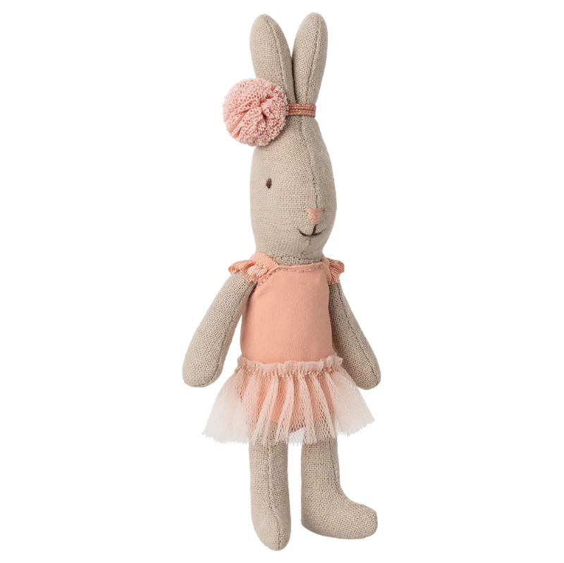 Lille maileg hare med balletdragt.