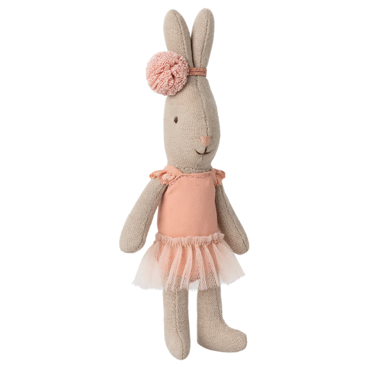 Lille maileg hare med balletdragt.