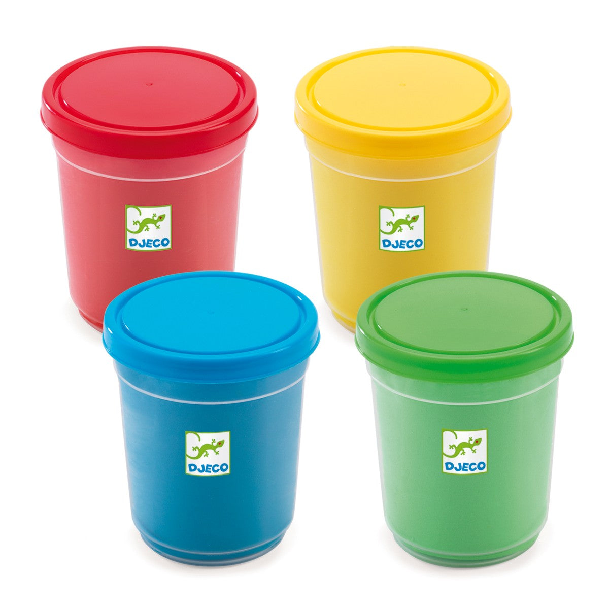 Djeco Modellervoks, 4 farver