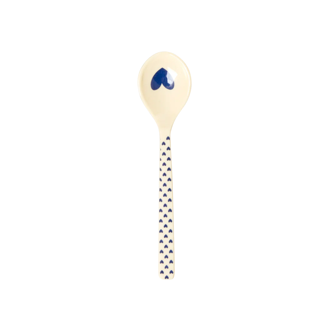 Rice Ske - Mørkeblå - Favorite Hearts Print