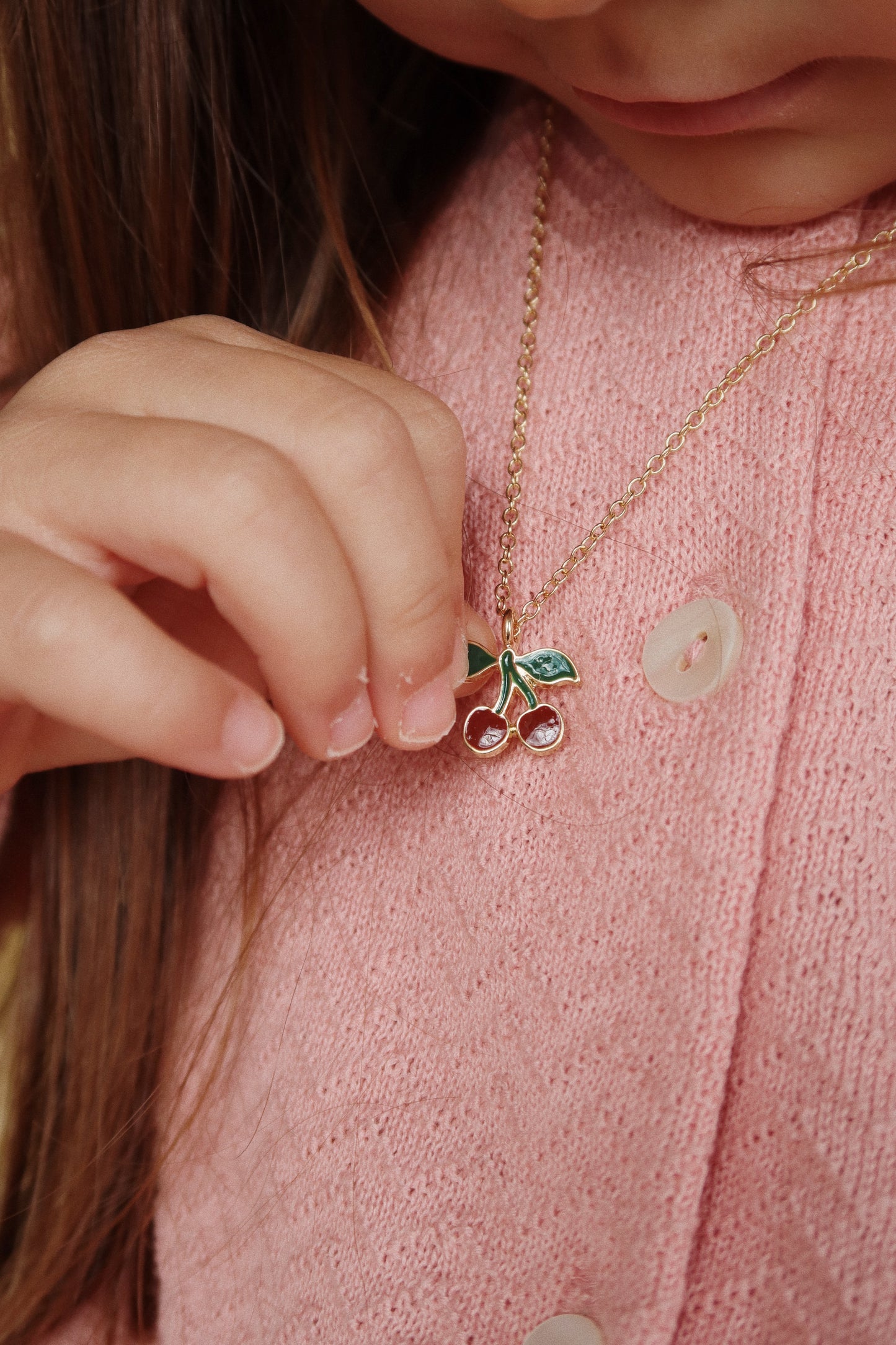 Konges Sløjd Cherry smykkesæt