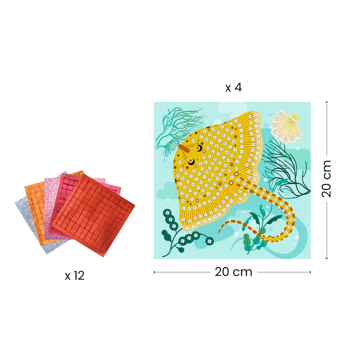 Djeco Mosaik, Under havet