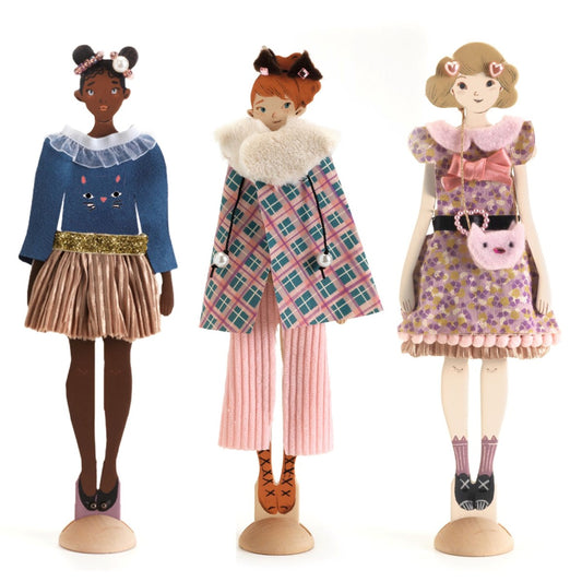 Djeco Påklædningsdukker, Mode af Lucille