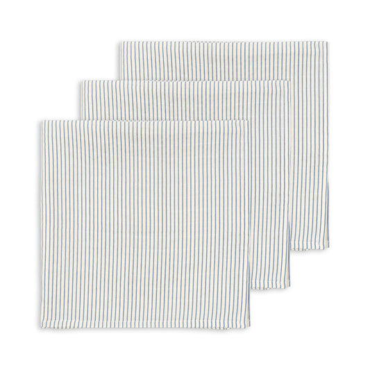 Konges Sløjd 3pk stofbleer, Stripe bluie