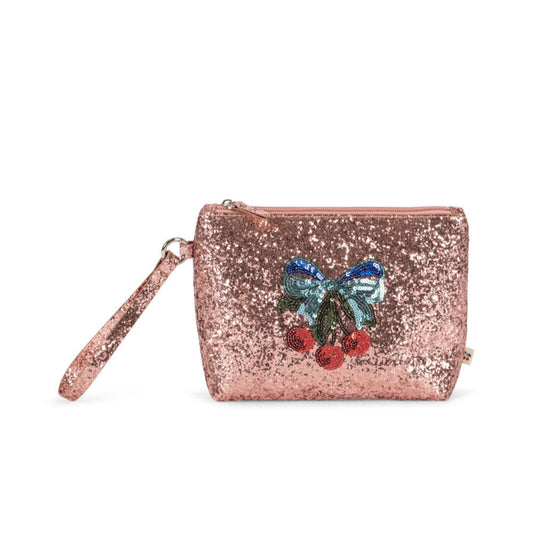 Toilettaske med indhold.