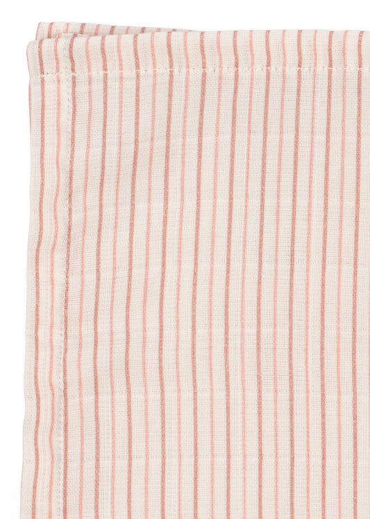 Konges Sløjd 3pk stofbleer, Stripie petite rose