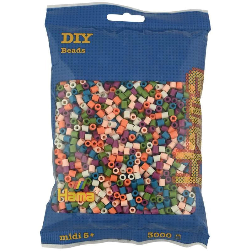 HAMA Midi perler 3000stk - mix 58