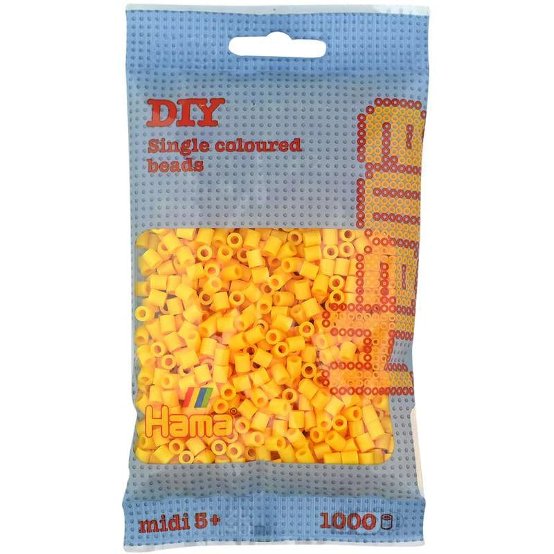 HAMA Midi perler 1000stk - Gul