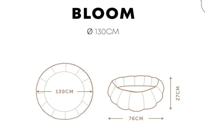 Play&Go Bloom legetæppe, tawny brown