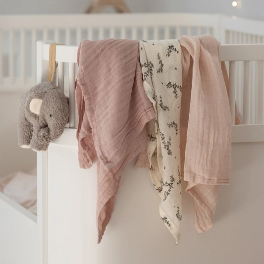 Sebra Stofbleer 3 stk - Powder blossom