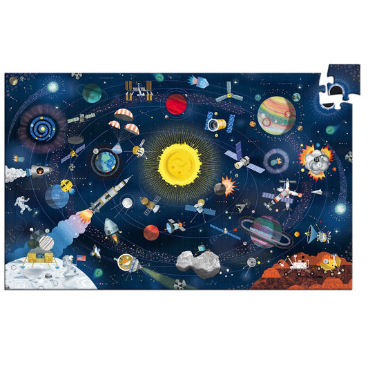 Djeco Observationspuslespil, Rummet - 200 brikker