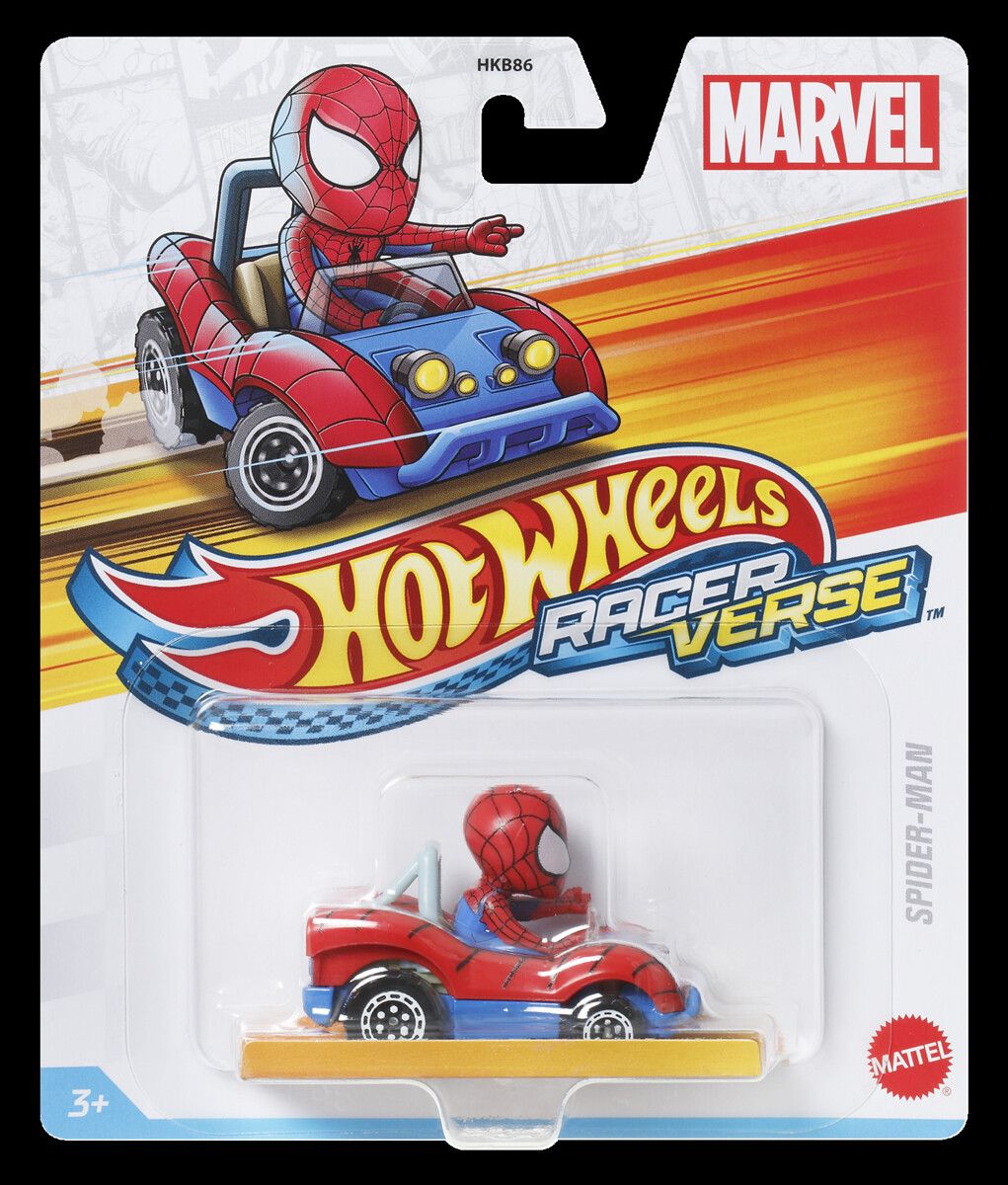 Hot Wheels racer verse - Spider-man