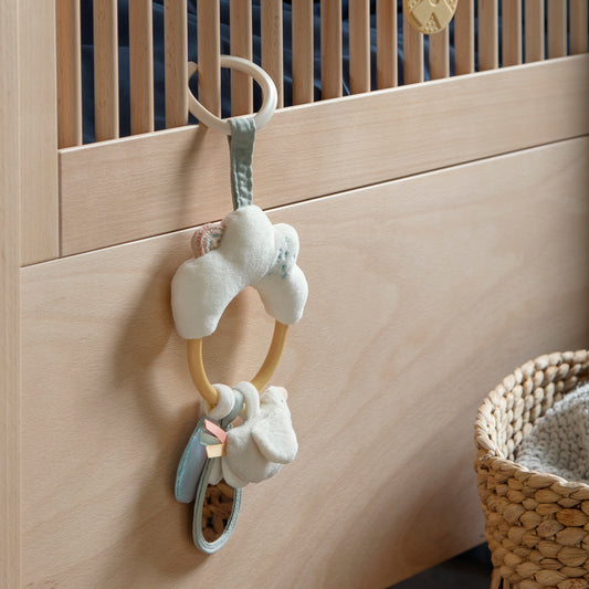 Sebra Aktivitetsring til ophæng, sky/fuglen Bliss