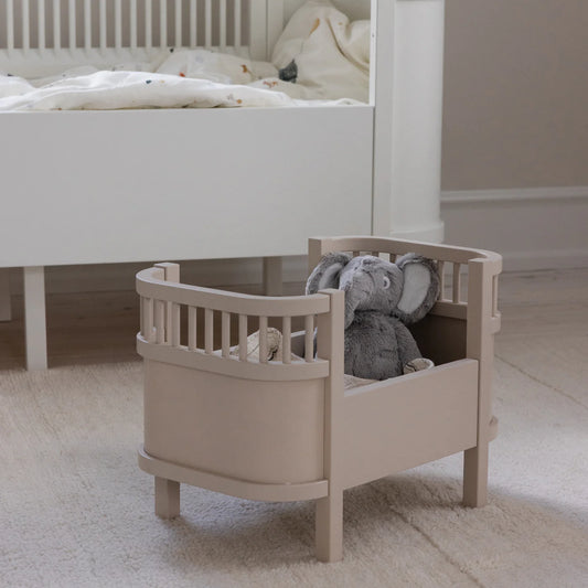 Sebra Dukkeseng med madras, Rose