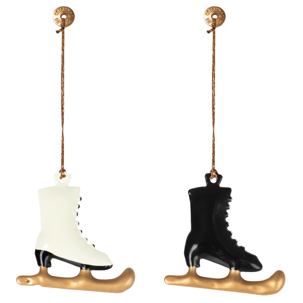 Maileg Metal ophæng, Skøjter, 2 ass