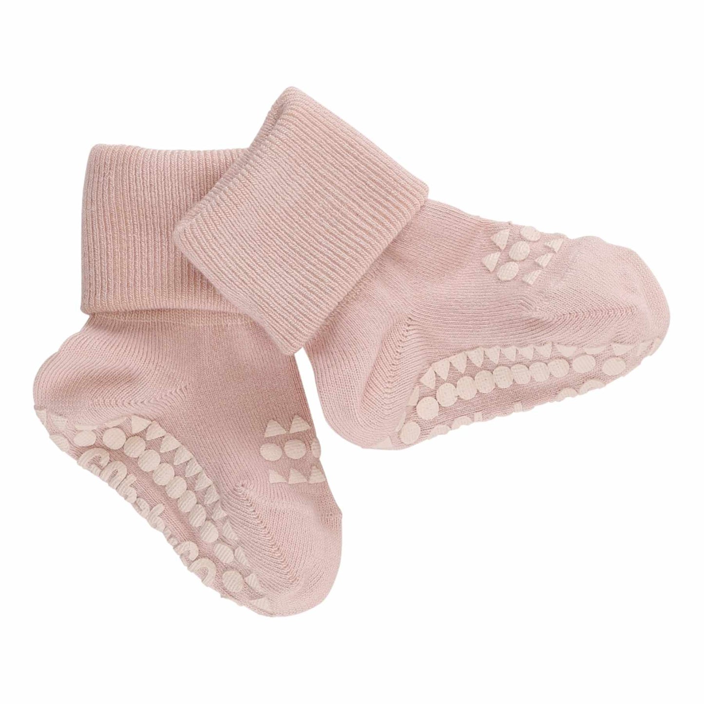 GoBabyGo Skridsikre sokker, Bambus str. 23-26 - Soft pink
