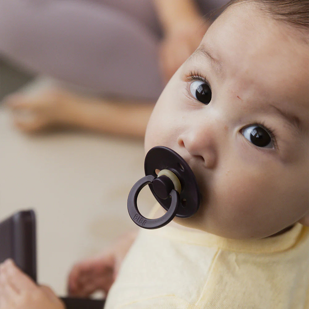 BIBS sut 1 stk. Colour latex str. 2, Plum