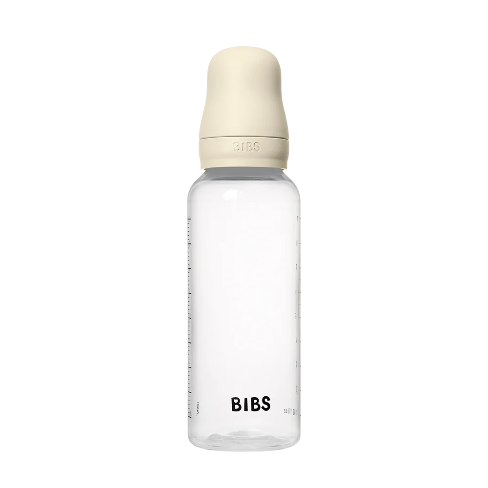 BIBS Baby Bottle Complete Set 270ml Latex - Ivory