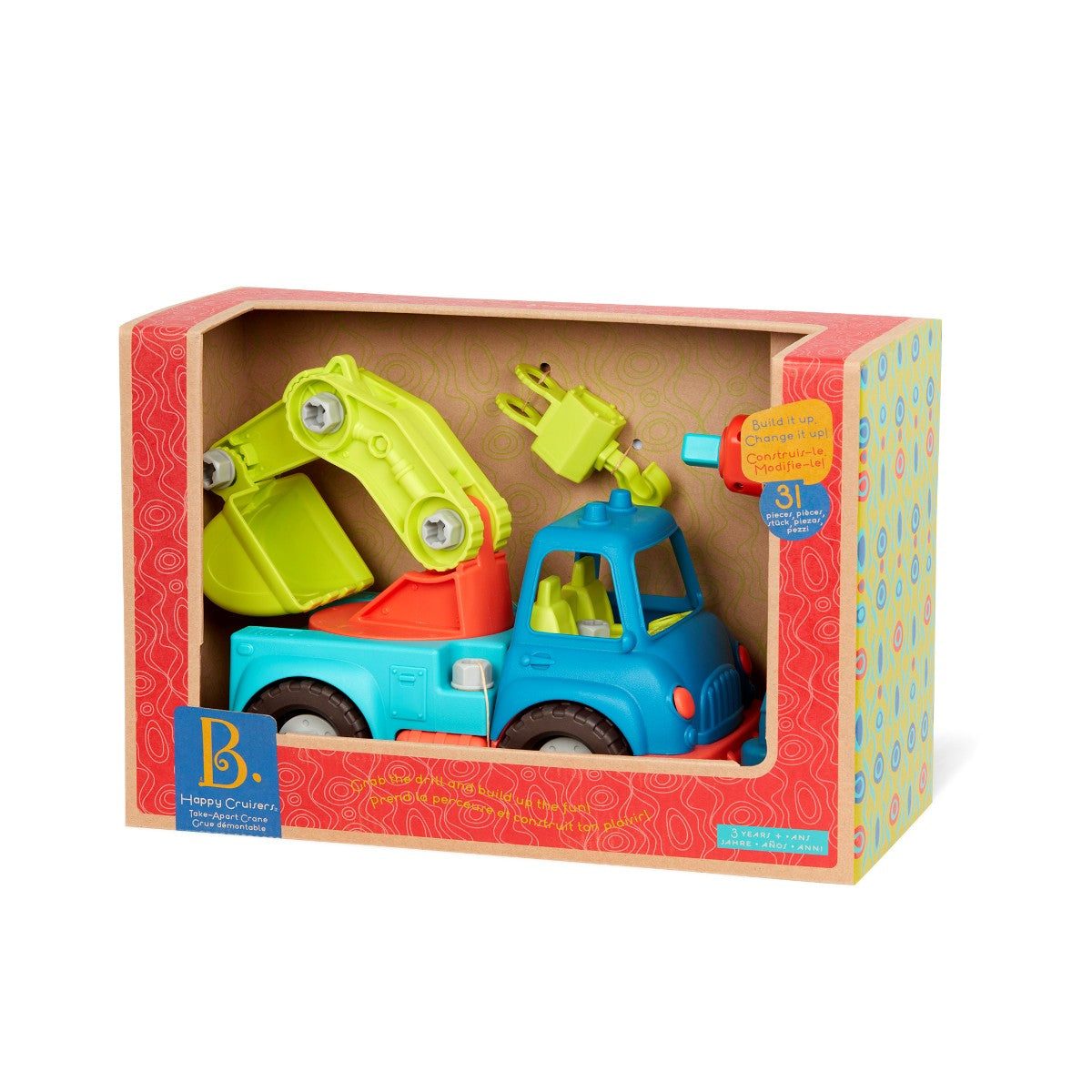 B. Toys Wonder Wheels Take-apart Arbejdsbil