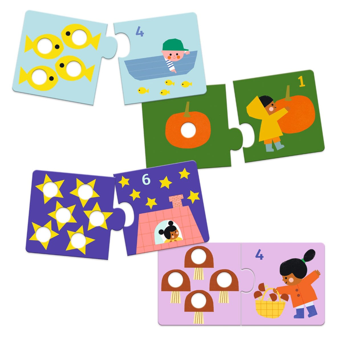 Djeco Puzzle Duo, Tal