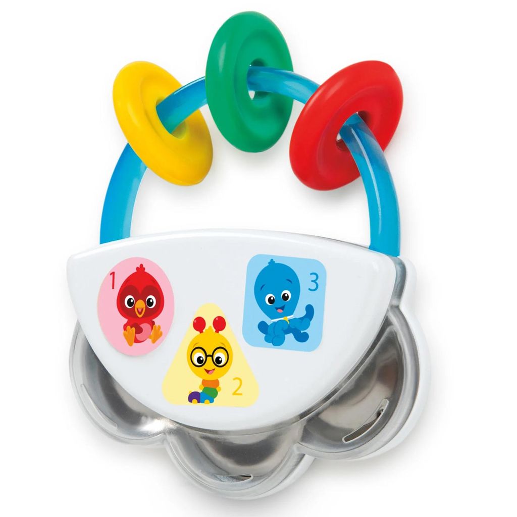 Baby Einstein Tiny Tambourine musiklegetøj med rangle